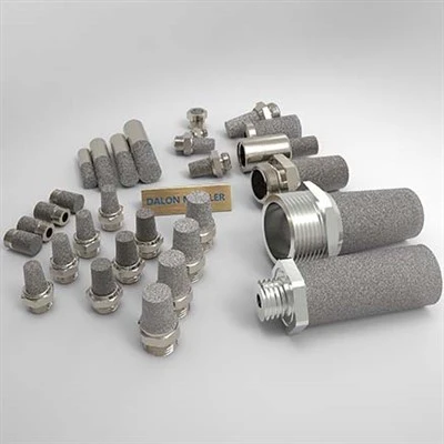 Schalldämpfer aus automatisch gesintertem Air Noise-Stahl